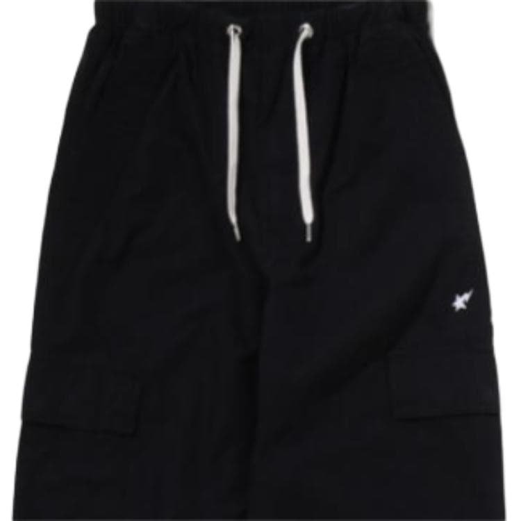 A BATHING APE FW26 Черный Женские Брюки карго - изображение 3