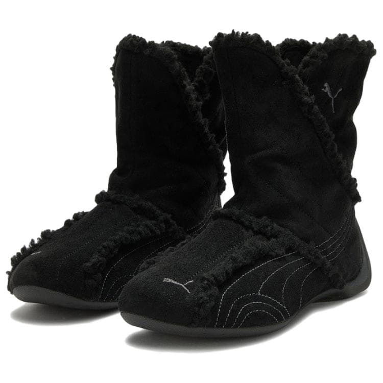 Сапоги PUMA Slipcat Ботильоны Унисекс Черный - изображение 3