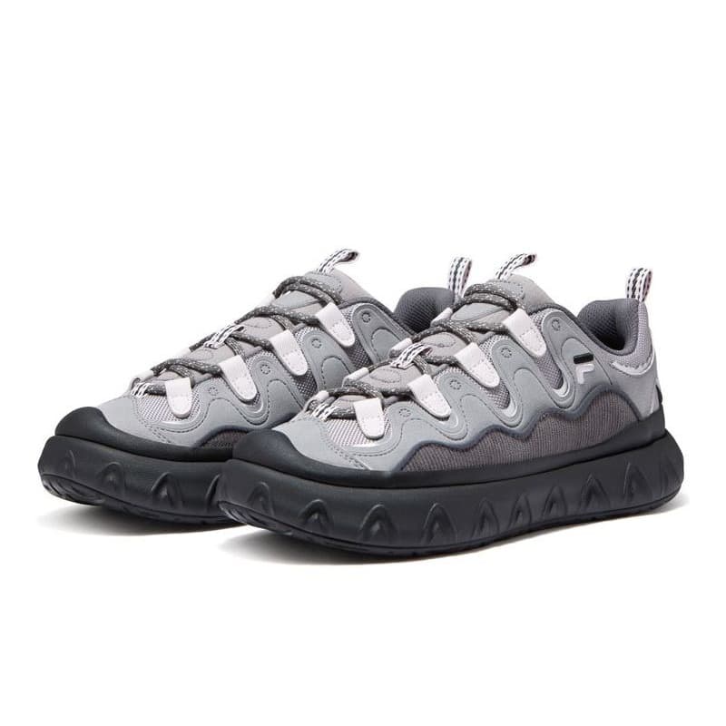 Кроссовки FILA FUSION PISA FLAT Cone Shoes Текстиль Синтетическая кожа Низкие кеды Скейтборд Обувь Женская - изображение 3