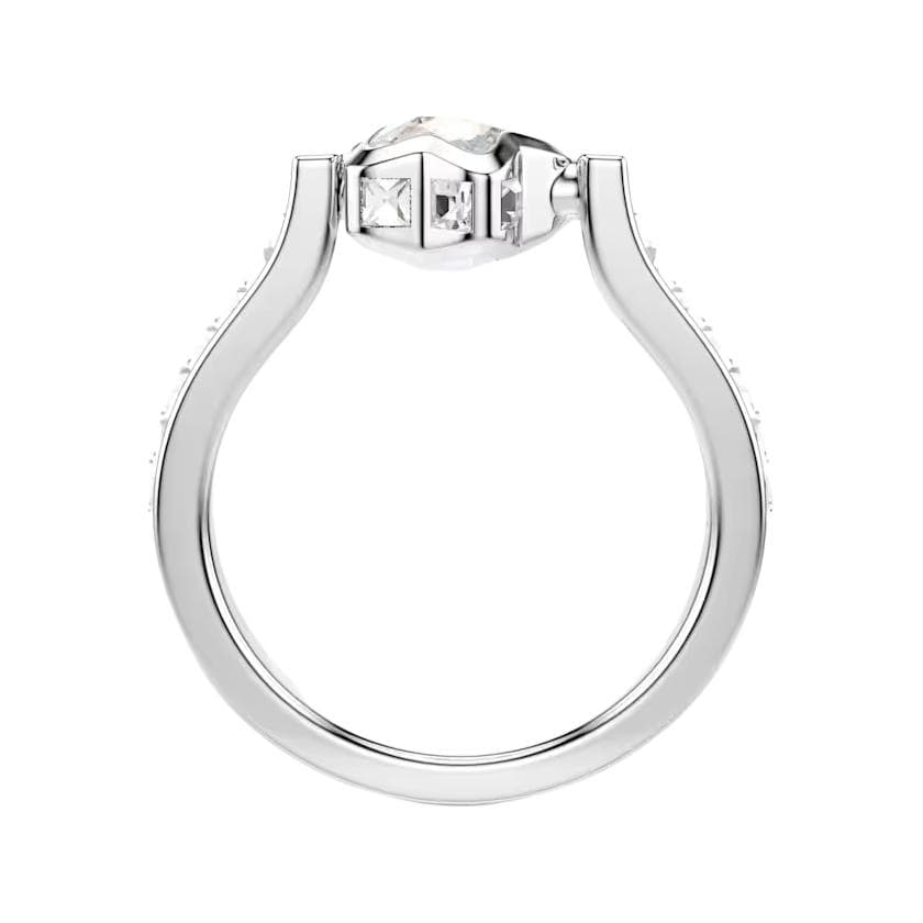 Кольцо Swarovski Chroma Crystal Rings Унисекс Белый - изображение 4