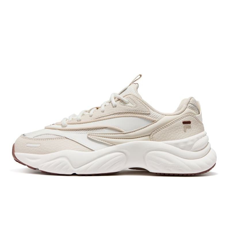 Кроссовки FILA FUSION Windy Низкие кеды массивные кроссовки Мужские Снег Березово-коричневый - изображение 1