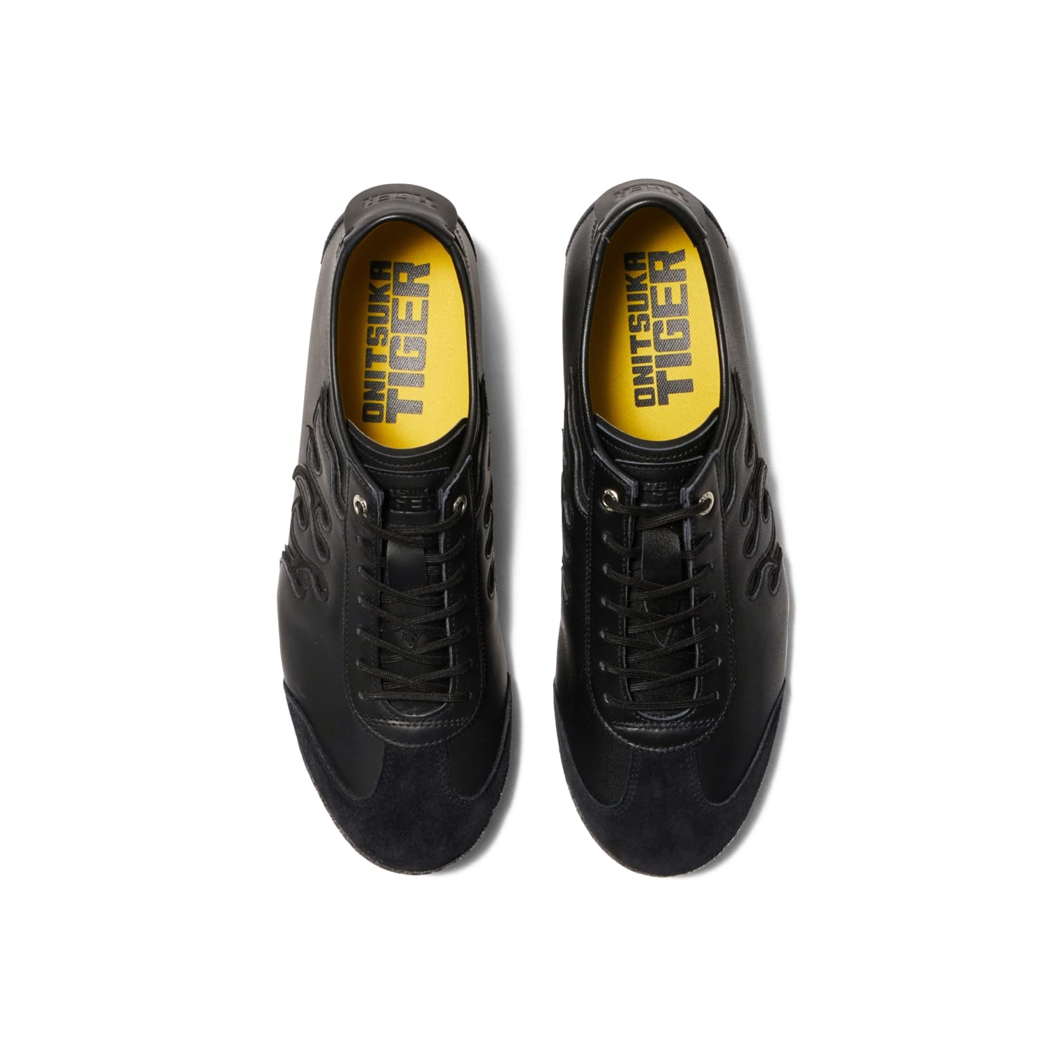 Кроссовки Onitsuka Tiger MEXICO 66 FIRE Противоскользящая износостойкая Лоу-топы Повседневная обувь Унисекс Черный - изображение 5