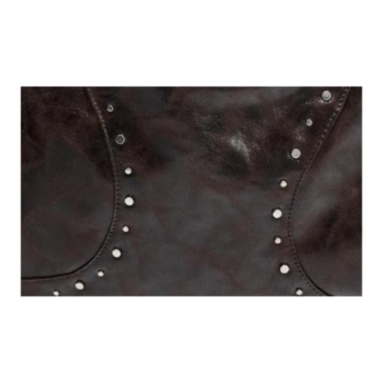 Мини-сумка zara ПУ (полиуретан) Сумки через плечо Обычный (стандартный) Женские Шоколадно-коричневый - изображение 4