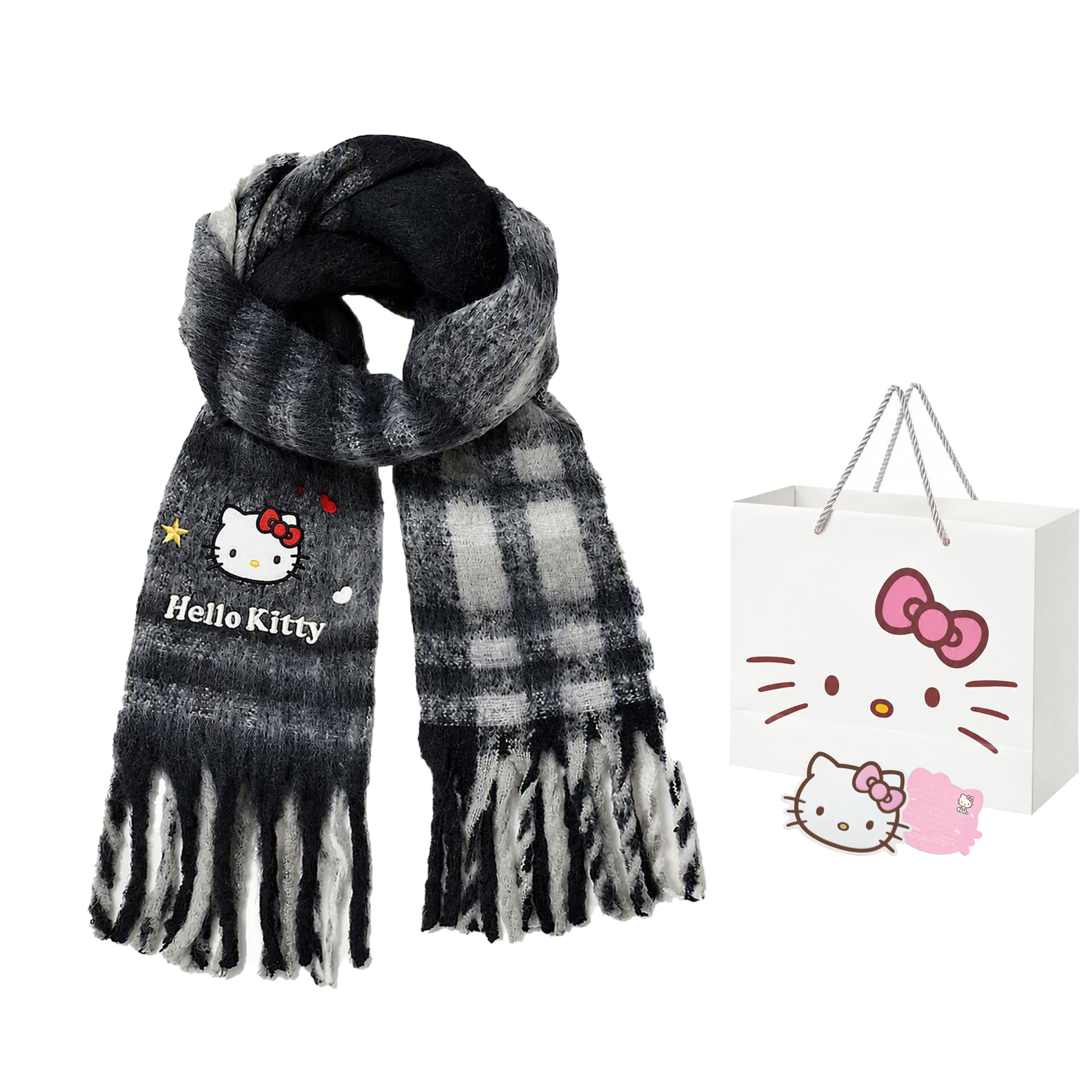 Шарф Sanrio Полиэстер Трикотаж Шарфы Унисекс - изображение 1