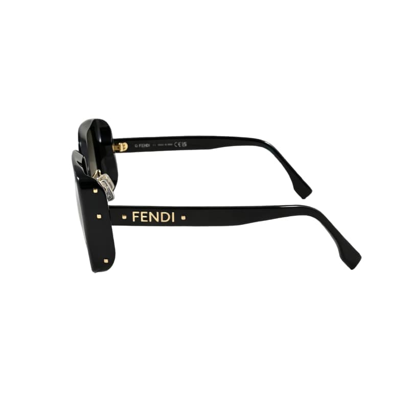 Солнцезащитные очки FENDI Ацетатное волокно Квадратная форма Солнцезащитные очки Женские - изображение 3