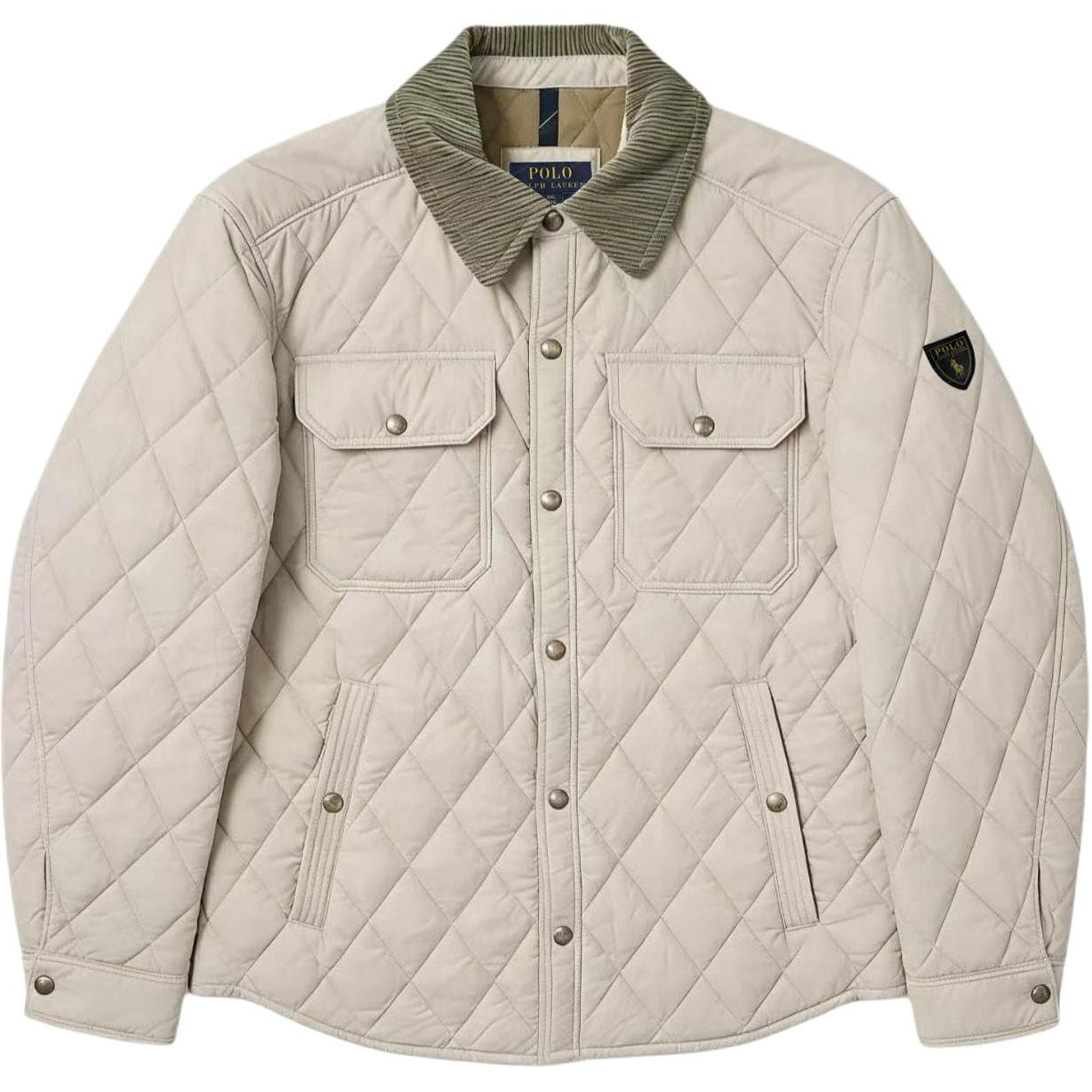 Зимняя куртка пуховик Polo Ralph Lauren FW25 Хлопковый пуховик Мужской Серый - изображение 1
