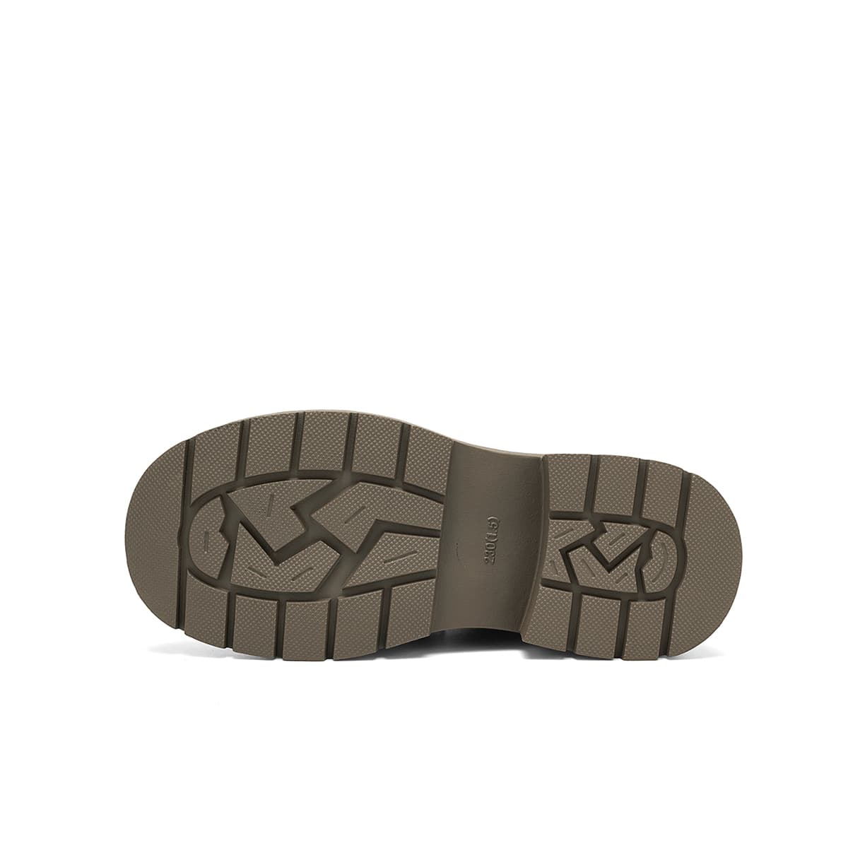 Ботинки Dickies Синтетическая кожа спилок коровьей кожи средняя длина армейские ботинки 5,5 см женские хаки - изображение 5
