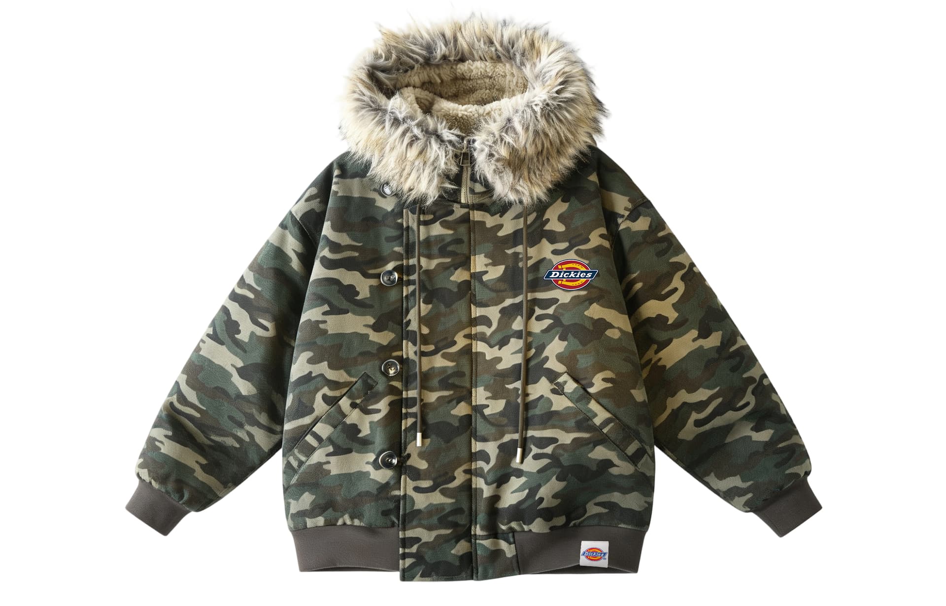 Зимняя куртка пуховик dickies Мужской Куртки на синтепоне - изображение 1
