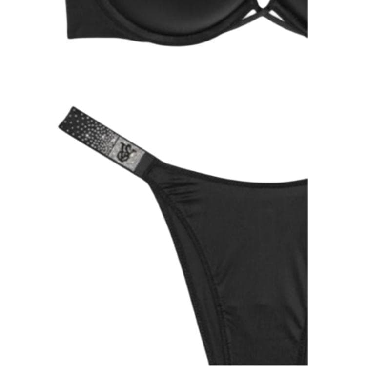 Трусы Victoria's Secret Very Sexy Набор (черный) Женское нижнее белье Наборы - изображение 3