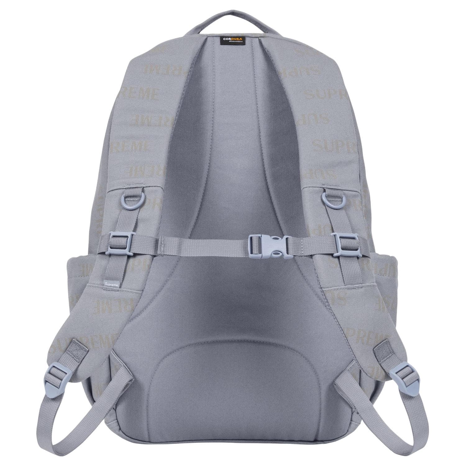 Рюкзак supreme Хлопковая смесь Цвет холста Рюкзаки Unisex Light Синий - изображение 4