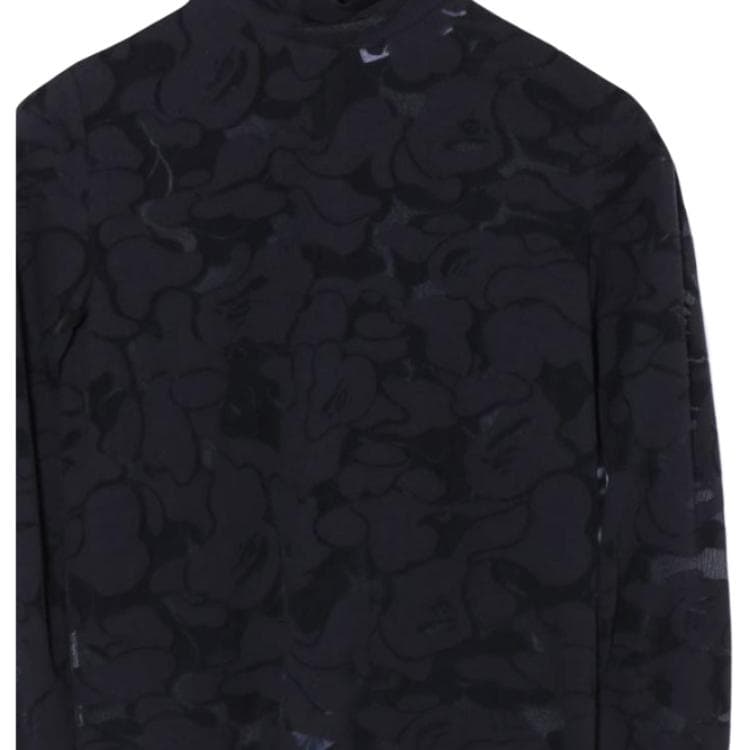 Футболка BAPE Solid Camo Ls Tee T - изображение 4