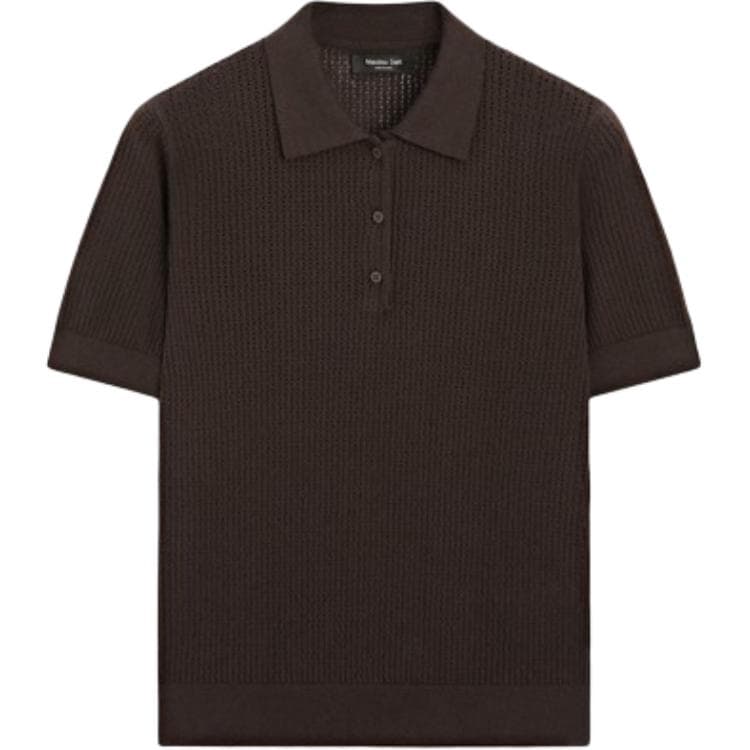 Massimo Dutti Коричневый Женские Поло - изображение 2