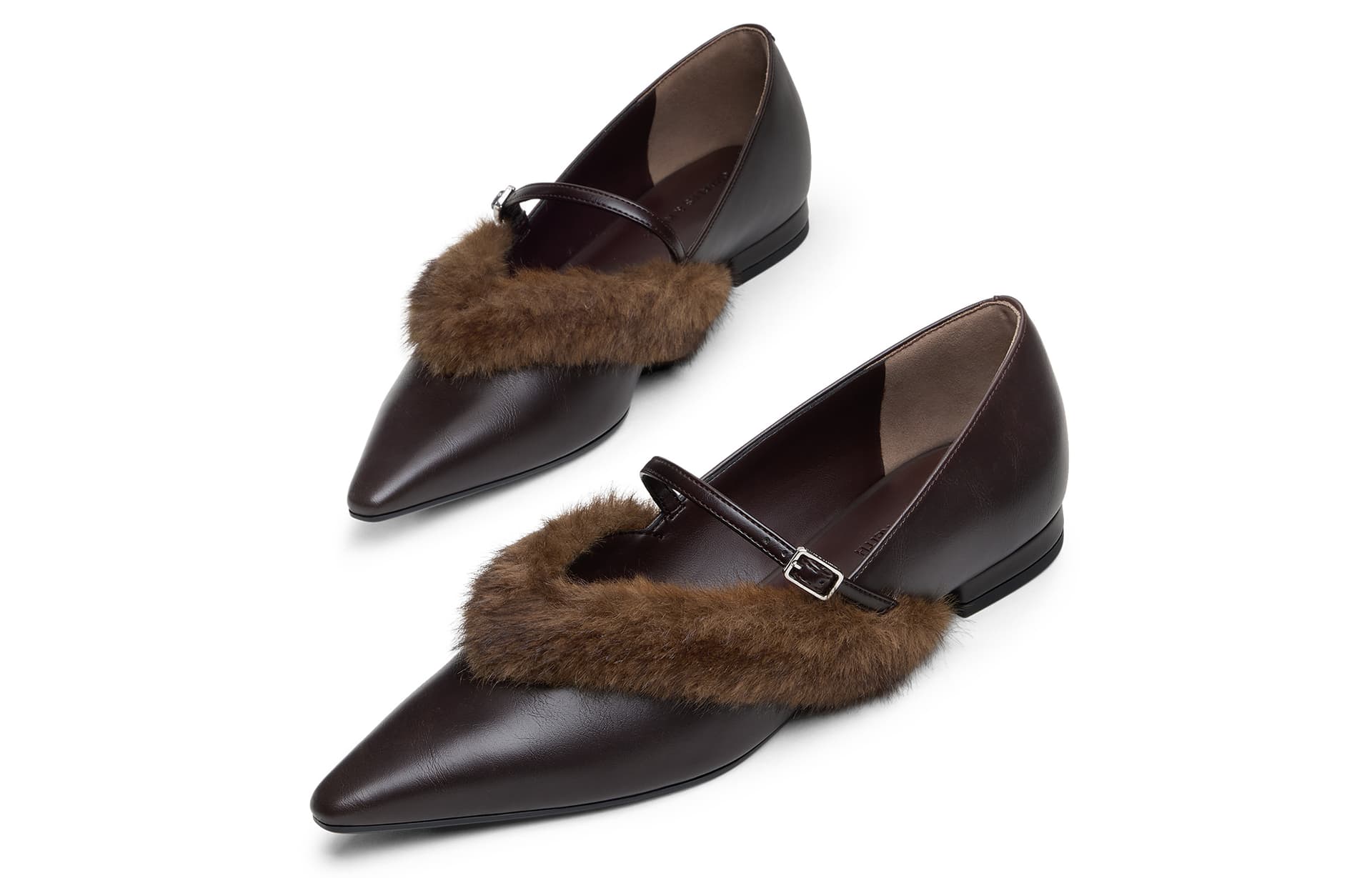 Тапочки CHARLES KEITH Маленький CK Ткань Повседневная обувь Женские - изображение 3