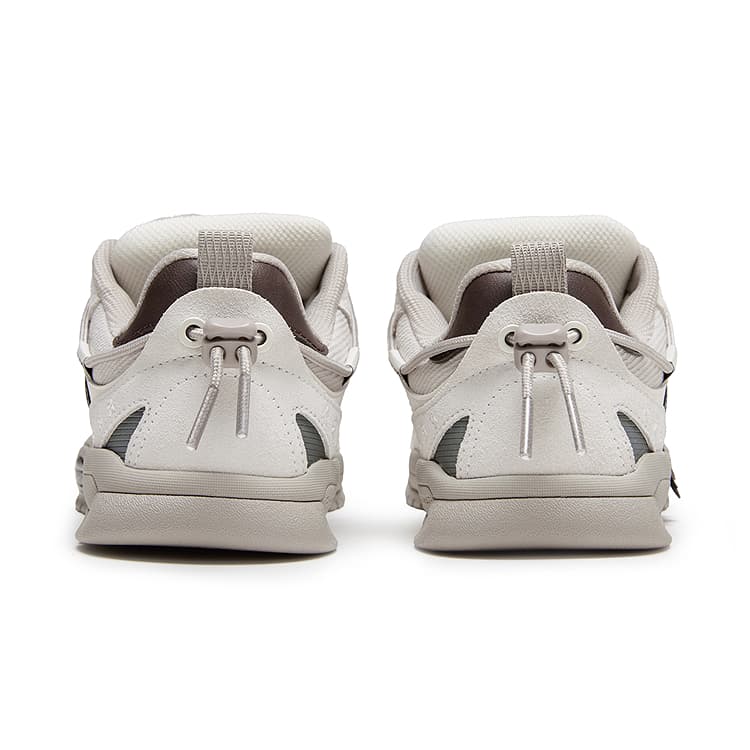 Кроссовки Champion Low-Top Скейтборд Обувь Мужская Молочно-Белый Осенний Лунный Серый - изображение 4