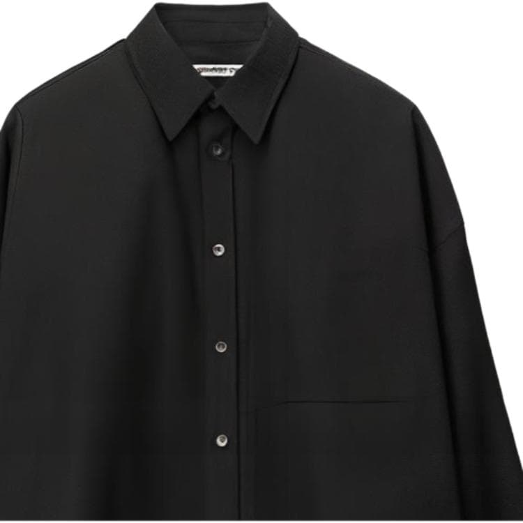 Рубашка alexander wang Camicia Button-Down In Cotone Con - изображение 6