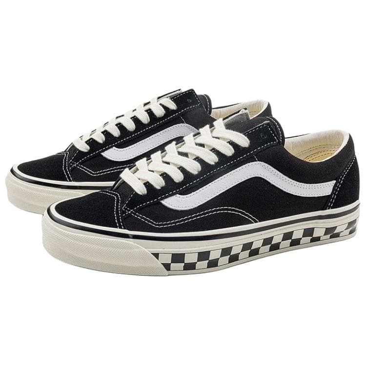 Кроссовки Vans Old Skool 36 Лоу-топы Скейтборд Обувь Унисекс Черный - изображение 2