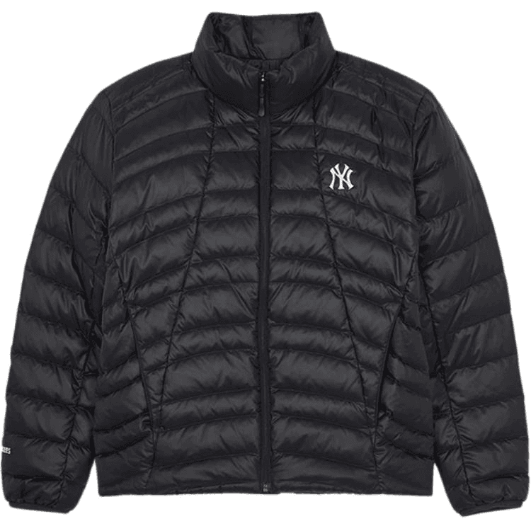Зимняя куртка MLB New York Yankees Basic Collection 26FW Пуховик Унисекс Черный - изображение 1