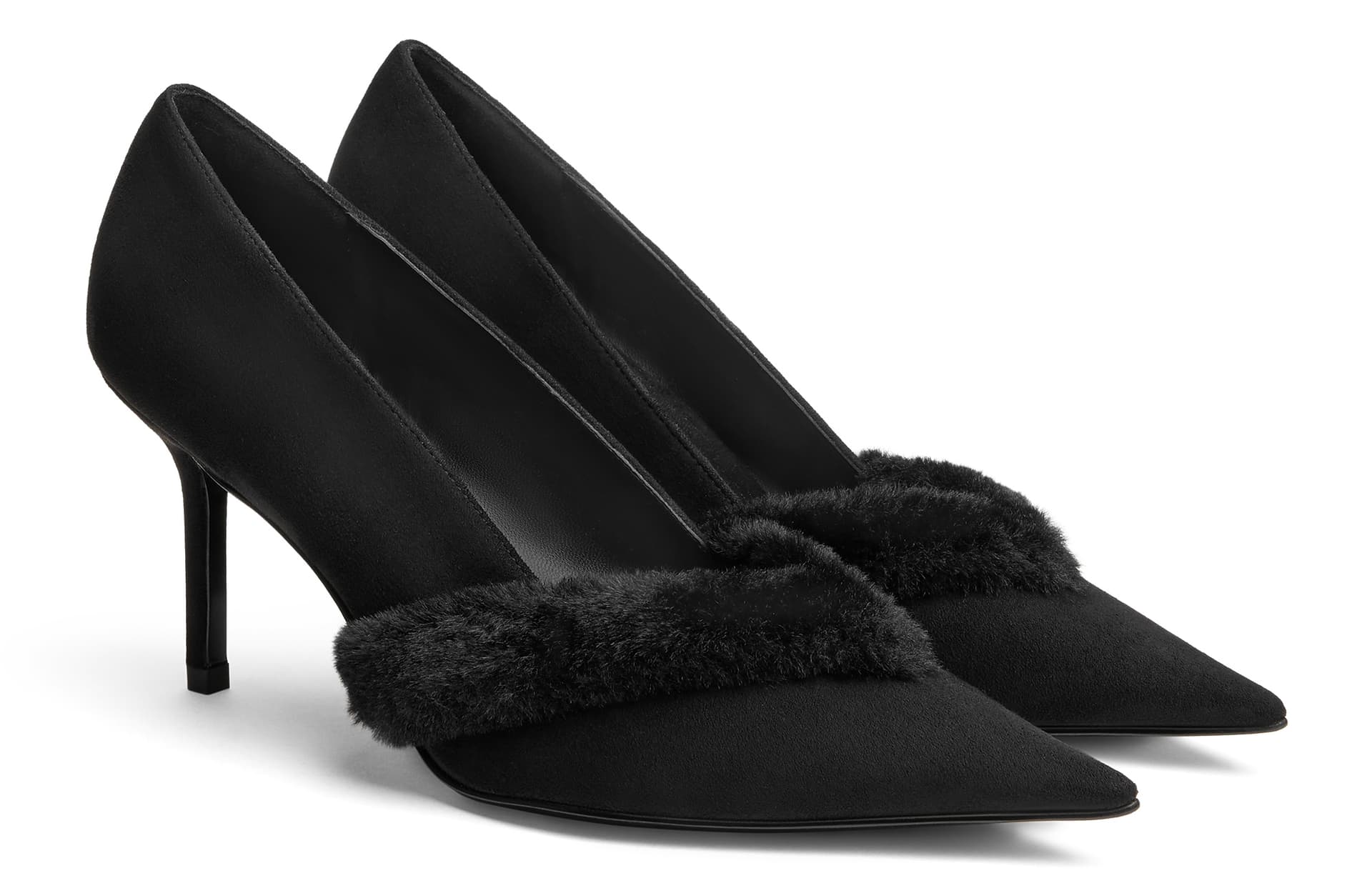 Туфли CHARLES KEITH Маленький CK Синтетическая кожа текстиль Узкий каблук Высокие каблуки 8 см Женские - изображение 2