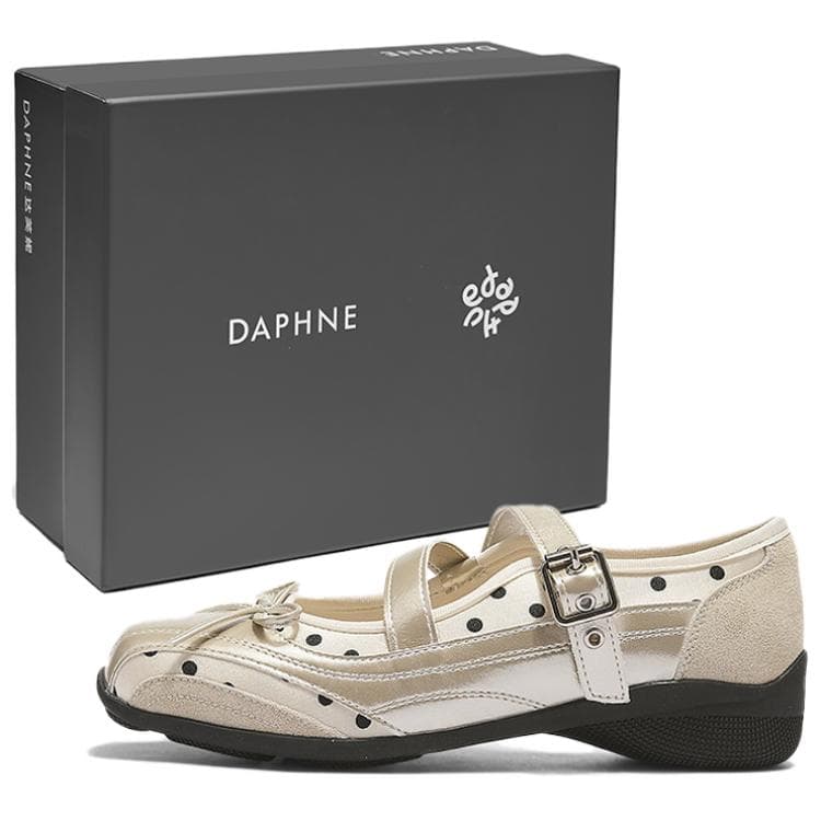 DAPHNE ПУ (полиуретан) Текстиль Платформа Туфли Мэри Джейн 4CM Женские - изображение 1