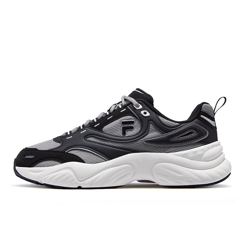 Кроссовки для бега FILA FUSION Низкие беговые кроссовки Мужские Черный Космический серебристый - изображение 1
