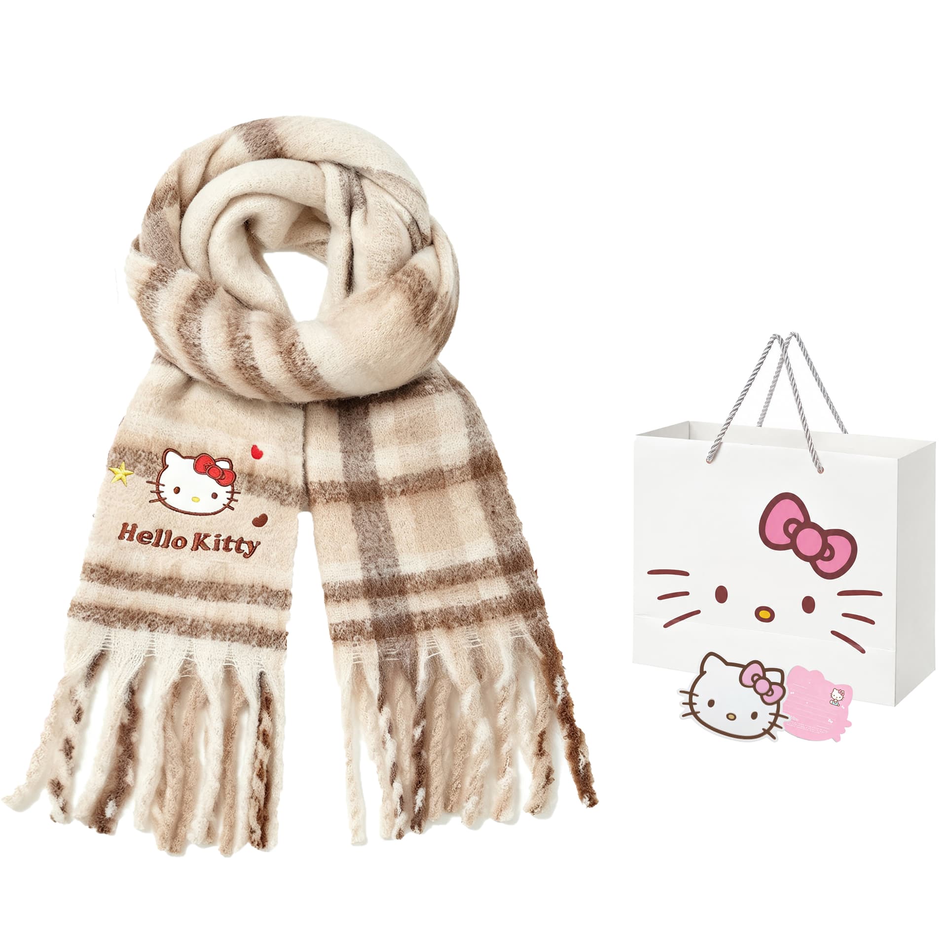 Шарф Sanrio Полиэстер Трикотаж Шарфы Унисекс - изображение 1