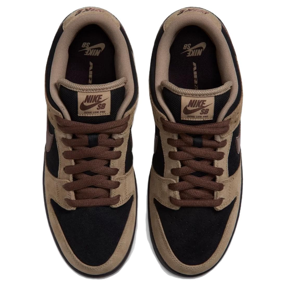 Кроссовки NIKE DUNK Скейтборд Кроссовки Низкий Топ Фундук Освежающий Вариант Шоколад Черный Бургунди Серый Унисекс - изображение 4