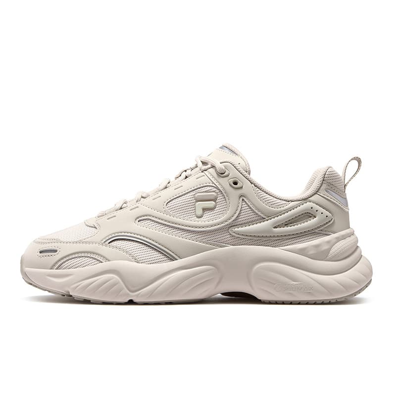 Кроссовки для бега FILA FUSION Низкие беговые кроссовки Мужские Бледно-серый Космический серебристый - изображение 1