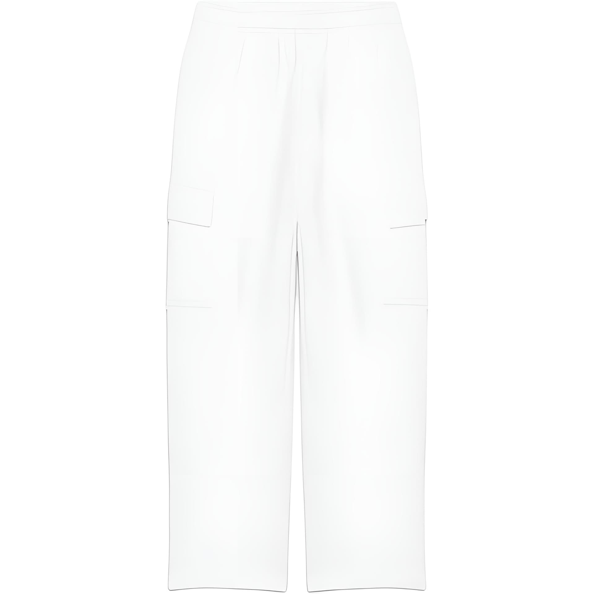 ARITZIA Карго Брюки Женские Белые - изображение 1