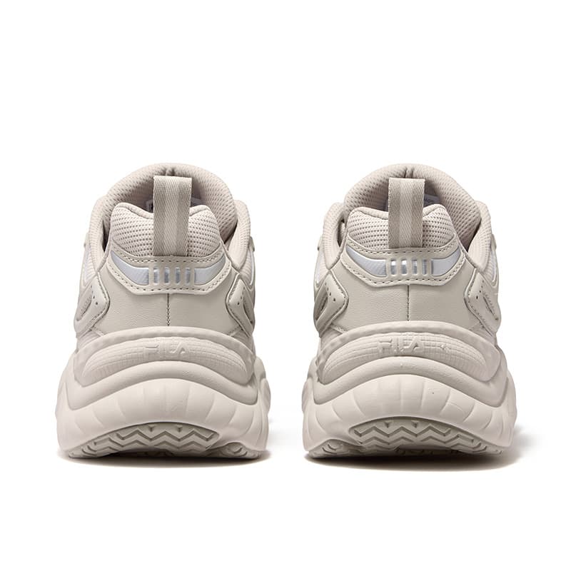 Кроссовки для бега FILA FUSION Низкие беговые кроссовки Мужские Бледно-серый Космический серебристый - изображение 5