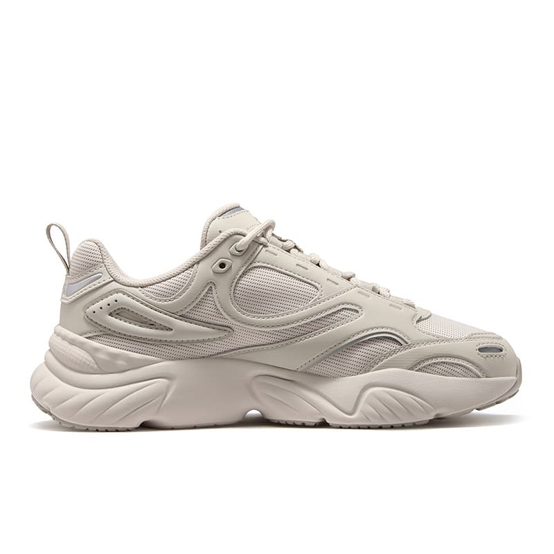 Кроссовки для бега FILA FUSION Низкие беговые кроссовки Мужские Бледно-серый Космический серебристый - изображение 2