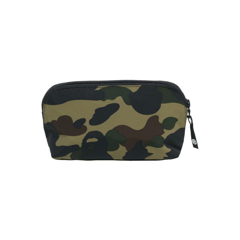 A BATHING APE Ткань Дорожные органайзеры Унисекс Зеленый желтый - изображение 3