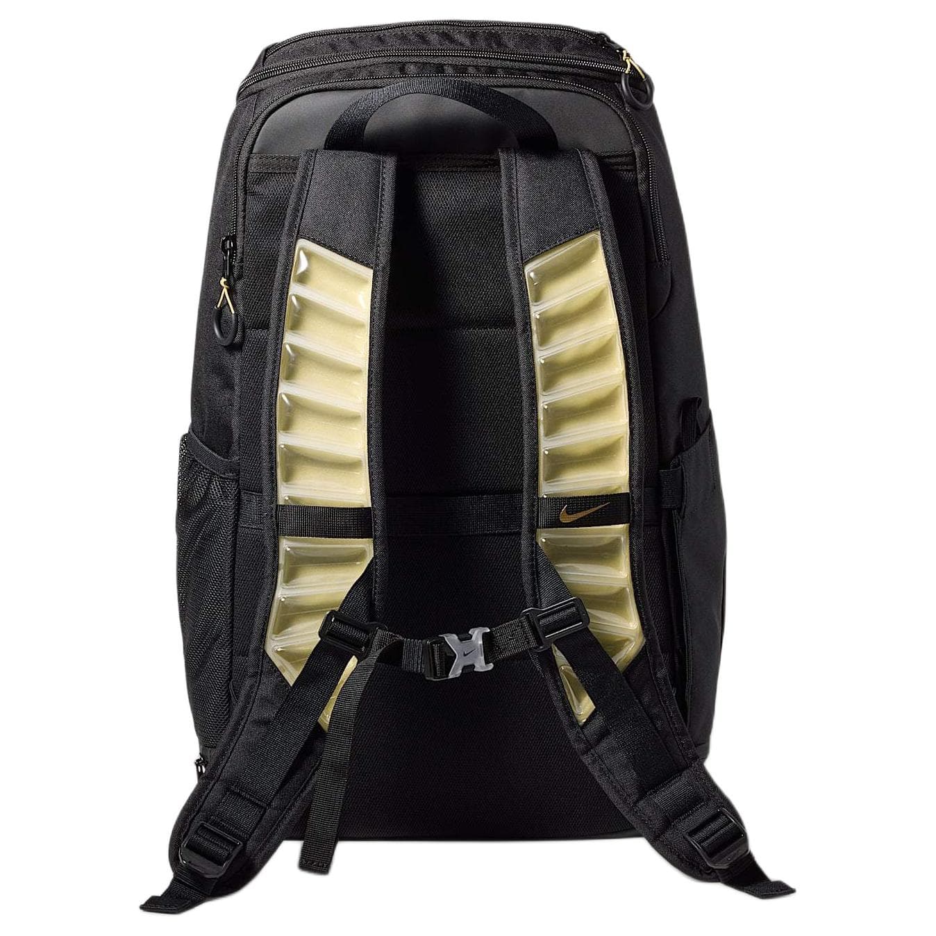 Рюкзак NIKE Varsity Elite Ткань Рюкзаки Мужской Черный золотой - изображение 3
