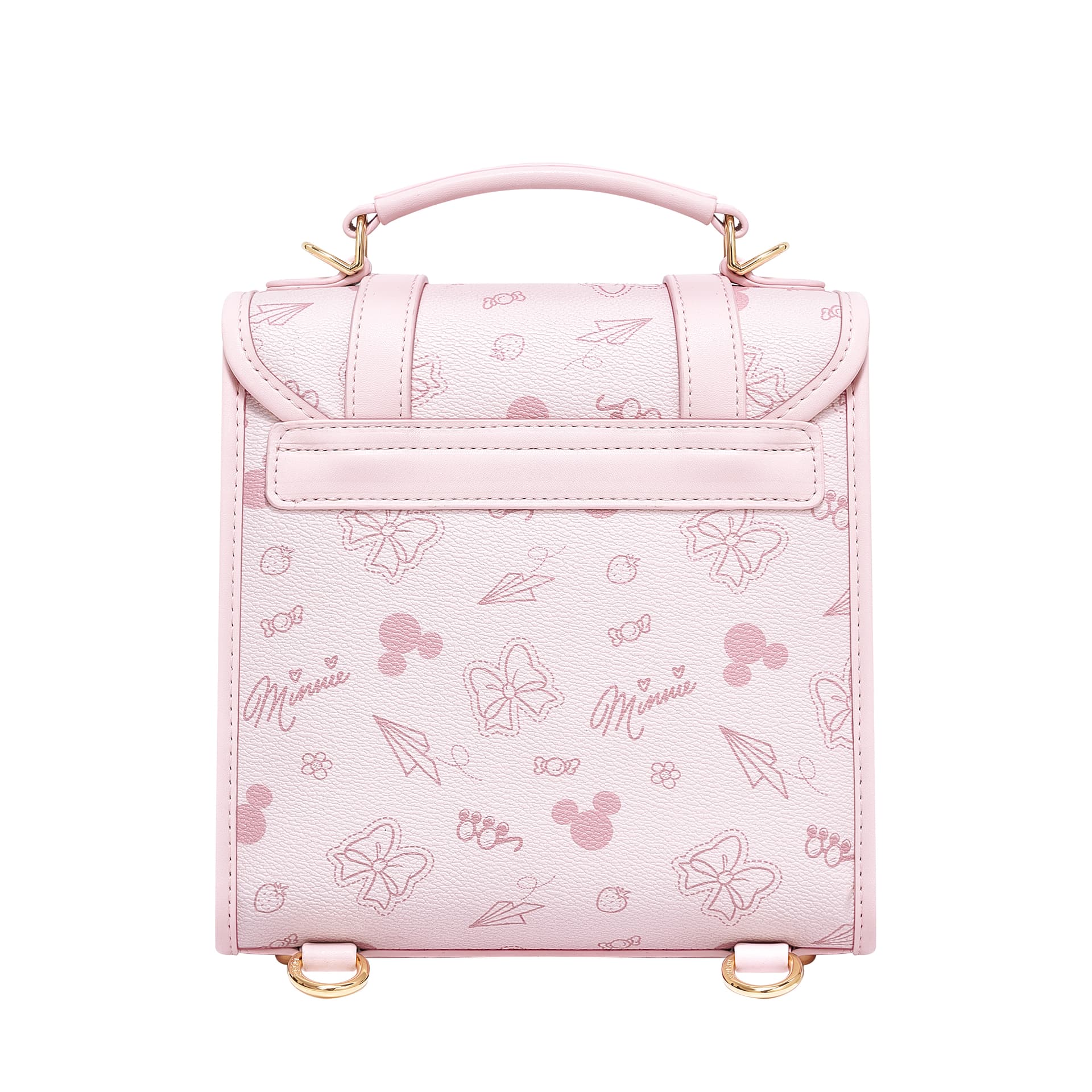 Рюкзак Disney Mickey SERIES PVC Рюкзаки Обычный (стандартный) Женские Энергичный розовый - изображение 3