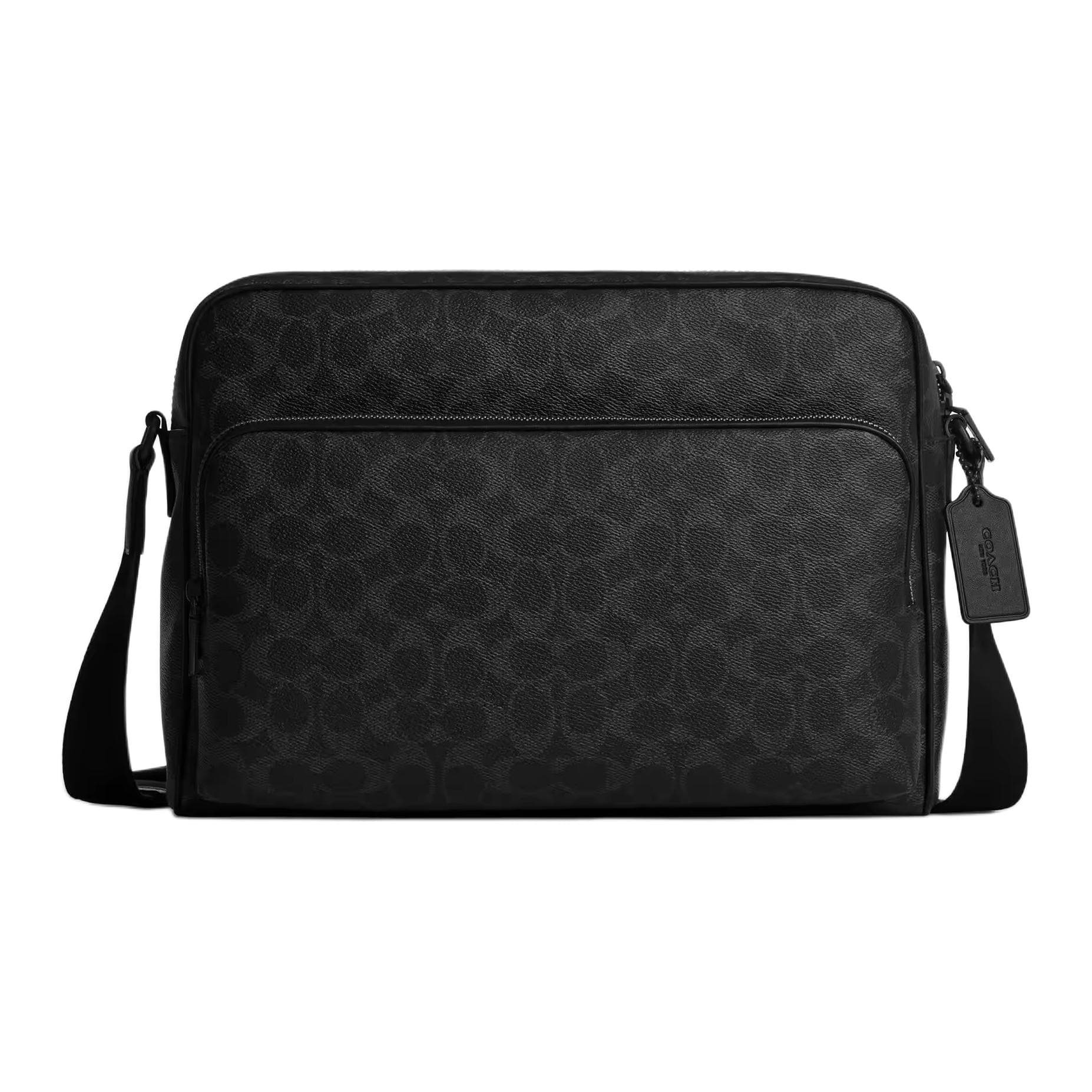 Сумка через плечо COACH Искусственная кожа Сумки кросс-боди Большой Мужской Черный - изображение 1
