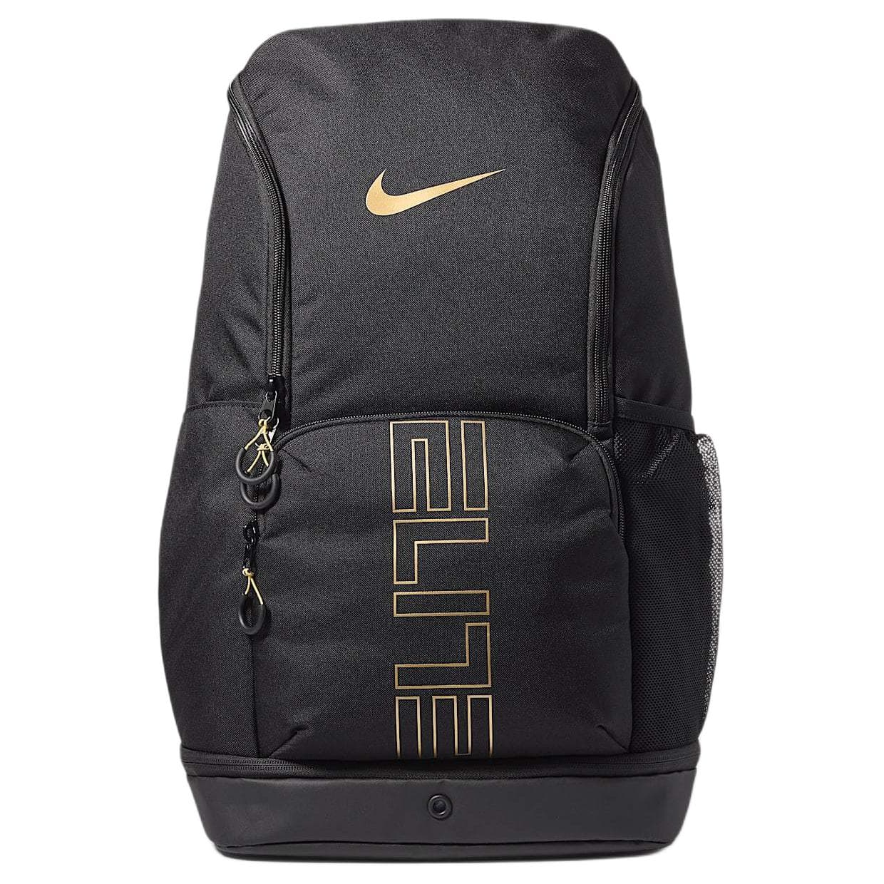 Рюкзак NIKE Varsity Elite Ткань Рюкзаки Мужской Черный золотой - изображение 1