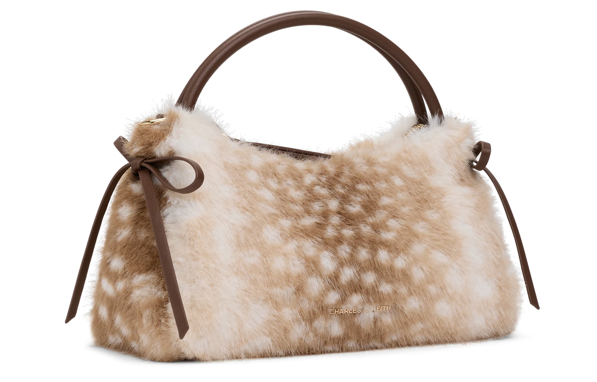 Сумка CHARLES KEITH Ткань Синтетическая кожа Сумки Стандартный (стандартный) Женский Коричневый - изображение 2