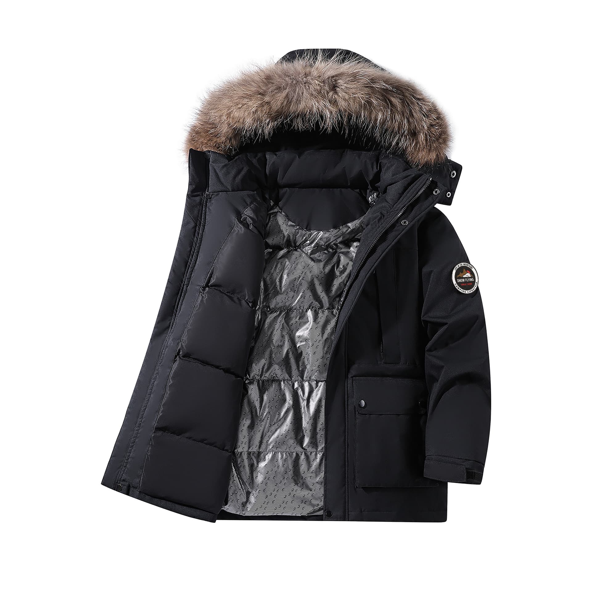Зимняя куртка SNOW FLYING First Snow Collection Пуховик Унисекс - изображение 1
