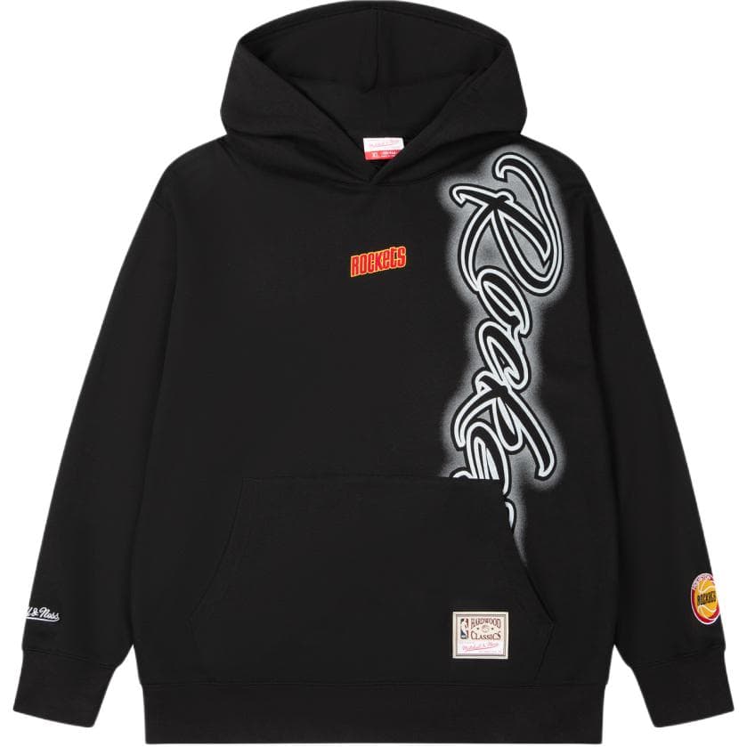 Худи Mitchell Ness Houston Ракета Черный Унисекс Толстовки - изображение 1