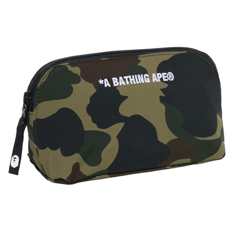 A BATHING APE Ткань Дорожные органайзеры Унисекс Зеленый желтый - изображение 2