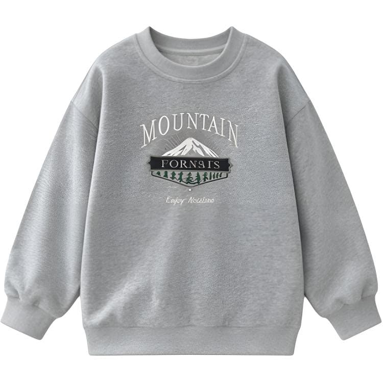 Кофта SHIBU 26515 Серый PEAK Свитшот Модель Kids Толстовки - изображение 1