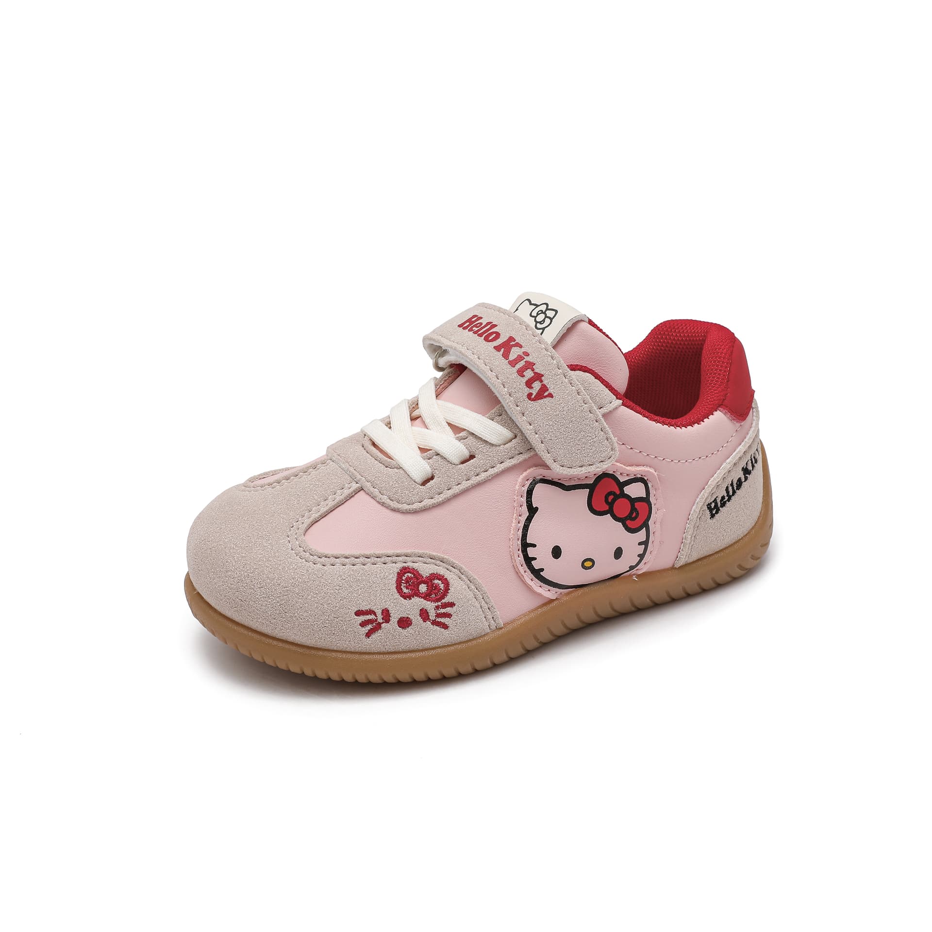Кроссовки Sanrio Hello Kitty Синтетическая кожа противоскользящая износостойкая водонепроницаемая низкие кеды повседневная обувь - изображение 3