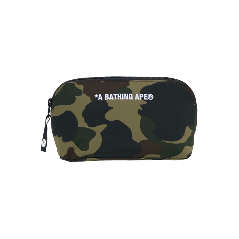 A BATHING APE Ткань Дорожные органайзеры Унисекс Зеленый желтый - изображение 1