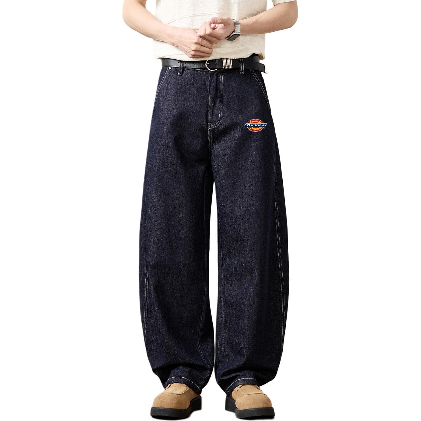 Штаны Dickies Темно-синие мужские джинсы - изображение 1