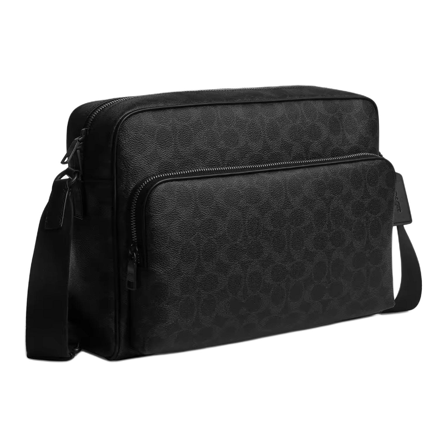 Сумка через плечо COACH Искусственная кожа Сумки кросс-боди Большой Мужской Черный - изображение 2