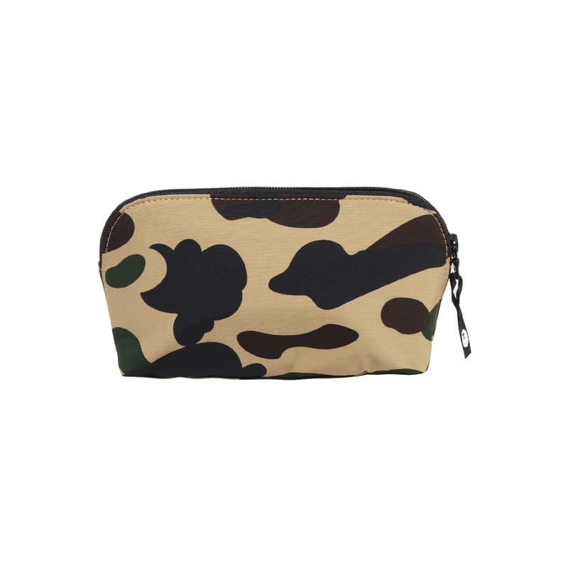 A BATHING APE Ткань Дорожные органайзеры Унисекс Зеленый желтый - изображение 6