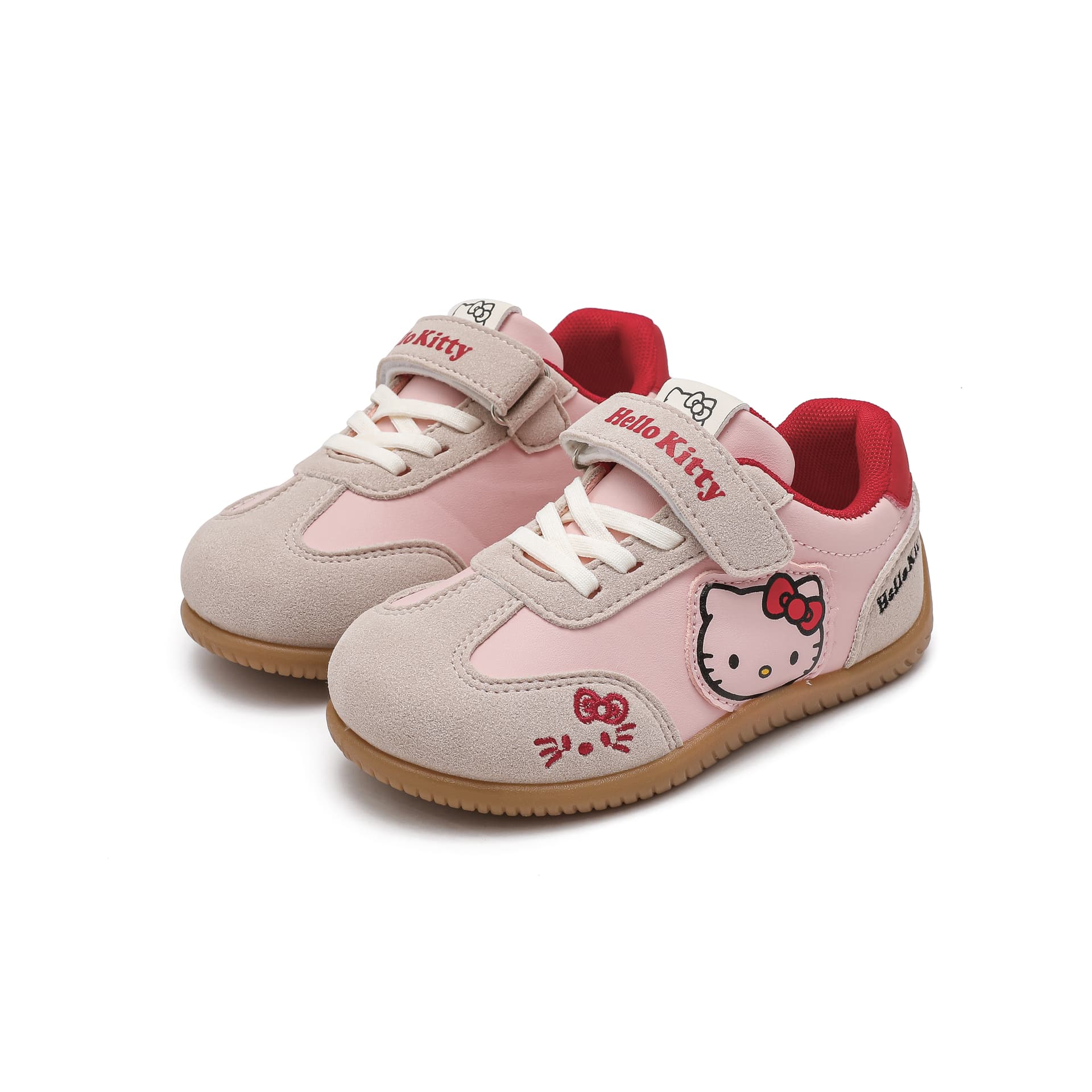 Кроссовки Sanrio Hello Kitty Синтетическая кожа противоскользящая износостойкая водонепроницаемая низкие кеды повседневная обувь - изображение 2