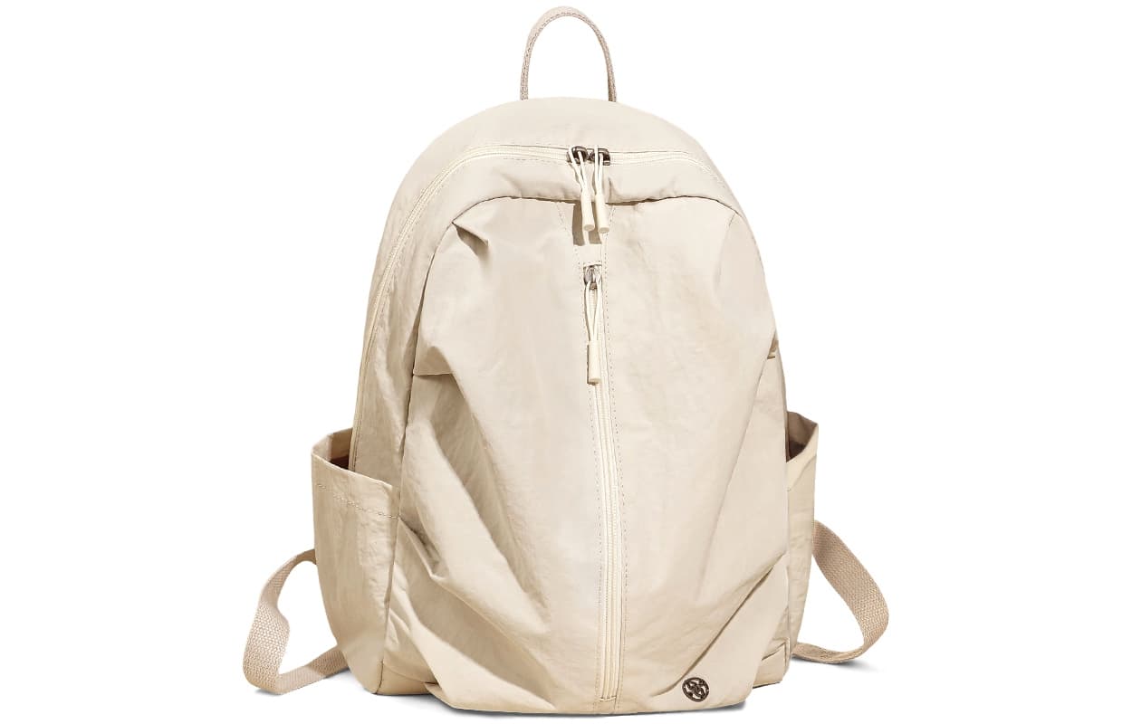 Рюкзак VINEY Ткань Рюкзак Рюкзаки Обычный (стандартный) Унисекс Экрю - изображение 1