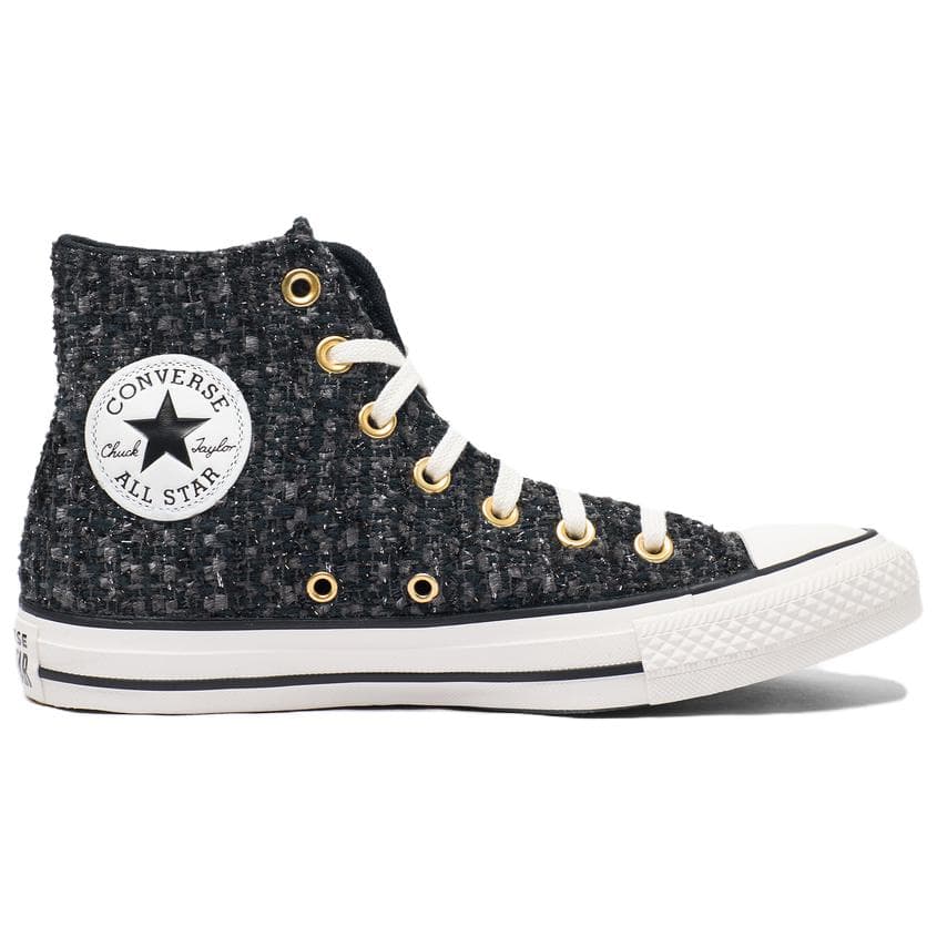 Кеды Converse Chuck TAYLOR Seasonal Амортизация Хай-топы Кеды Женские Черный - изображение 2