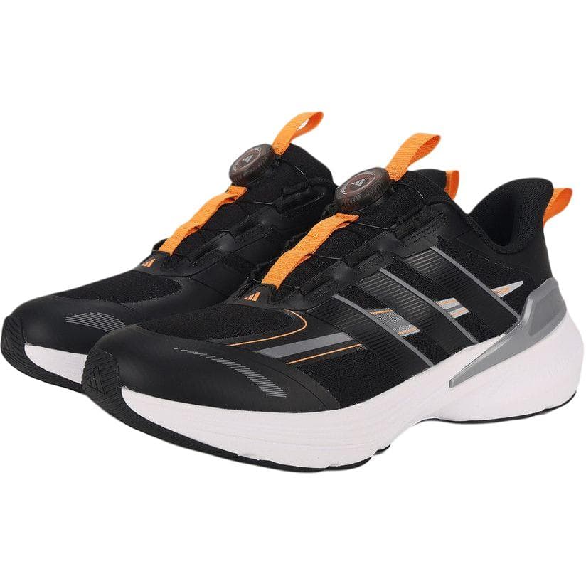 Кроссовки Adidas LIGHTDART Лоу-топы Беговые кроссовки Черный белый Детский - изображение 3