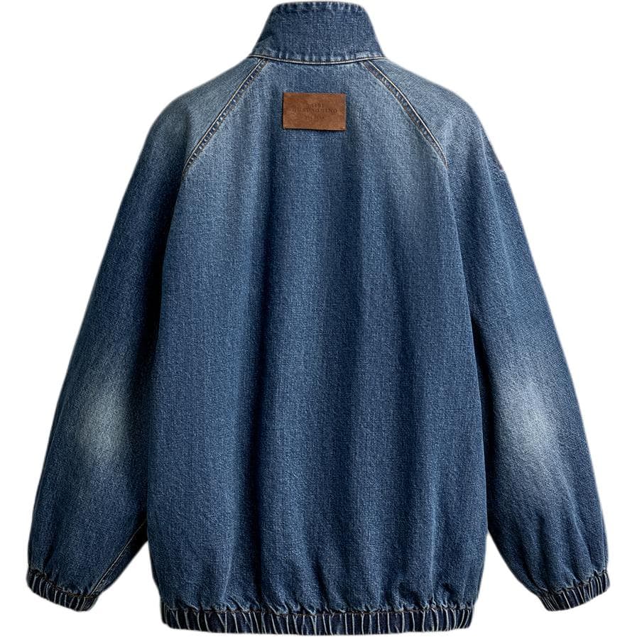 Куртка ZARA Blue Indigo Men's Jackets - изображение 2